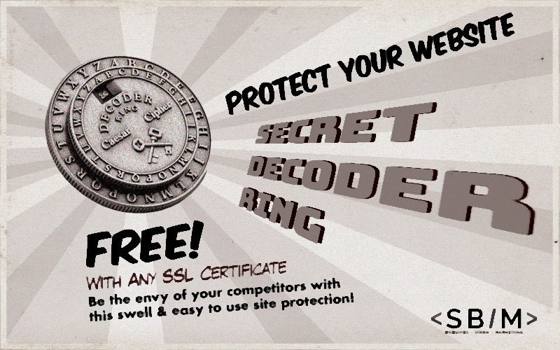 SSL is like a decoder for your site. It keeps your site secure from malicious users.